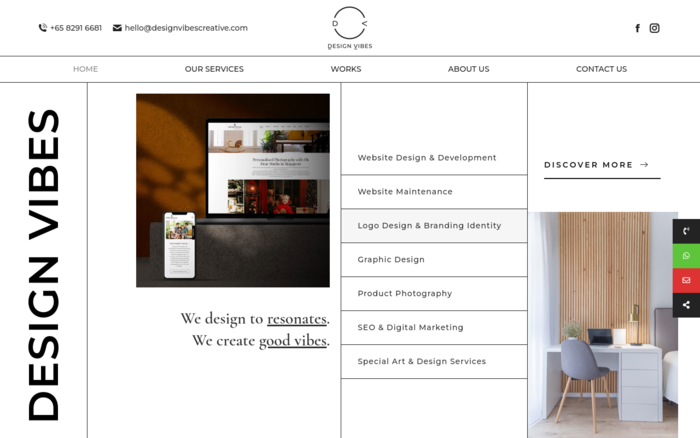 Design Vibes – Web Design Singapore